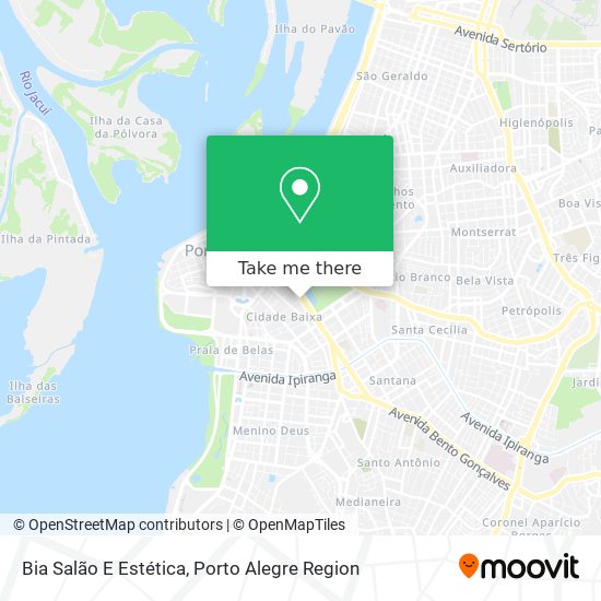 Bia Salão E Estética map