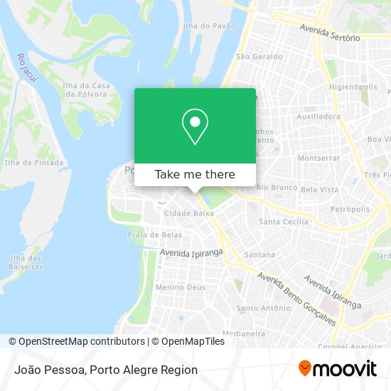 Mapa João Pessoa
