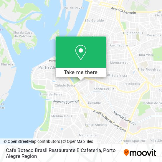 Cafe Boteco Brasil Restaurante E Cafeteria map