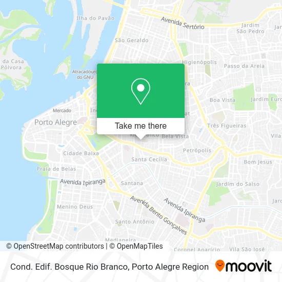 Cond. Edif. Bosque Rio Branco map