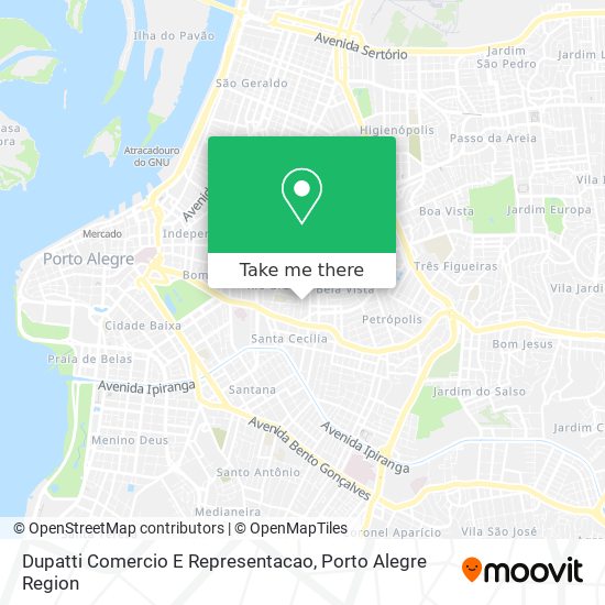 Dupatti Comercio E Representacao map