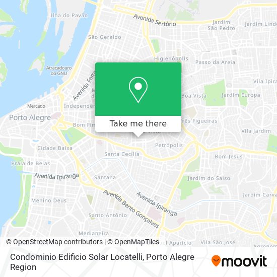 Condominio Edificio Solar Locatelli map