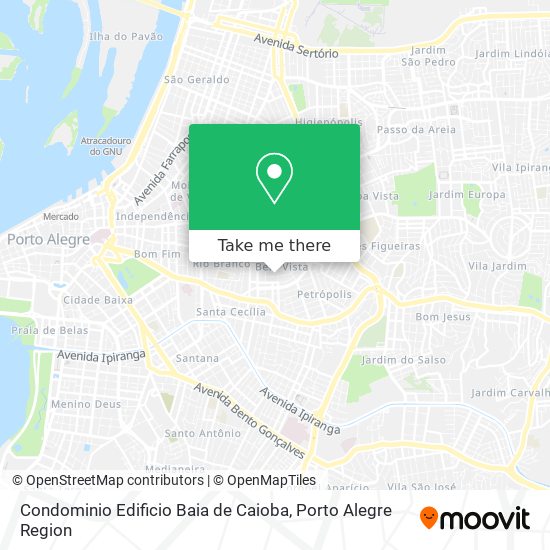 Mapa Condominio Edificio Baia de Caioba