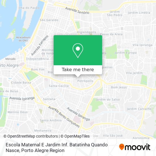 Escola Maternal E Jardim Inf. Batatinha Quando Nasce map