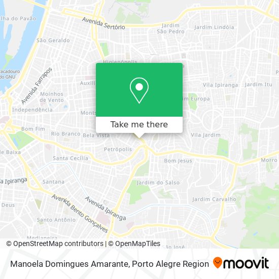 Manoela Domingues Amarante map