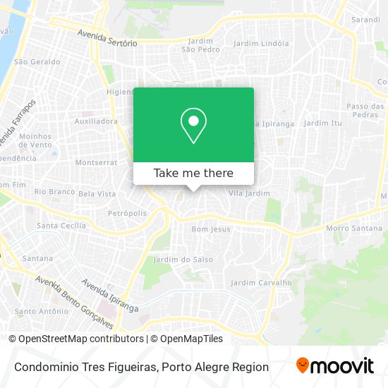 Condominio Tres Figueiras map