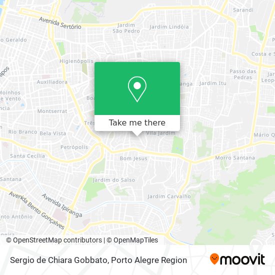 Sergio de Chiara Gobbato map
