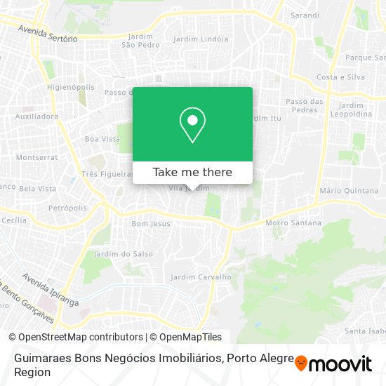 Guimaraes Bons Negócios Imobiliários map