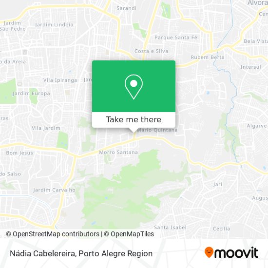 Nádia Cabelereira map