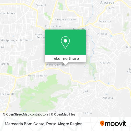 Mercearia Bom Gosto map