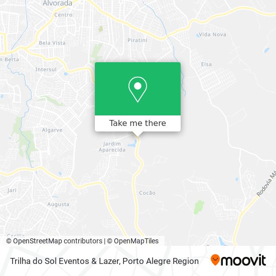 Trilha do Sol Eventos & Lazer map