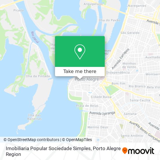 Imobiliaria Popular Sociedade Simples map