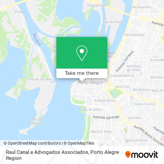 Raul Canal e Advogados Associados map