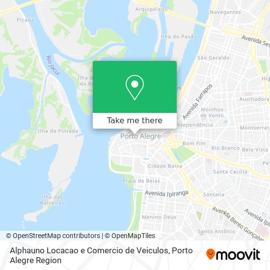 Alphauno Locacao e Comercio de Veiculos map