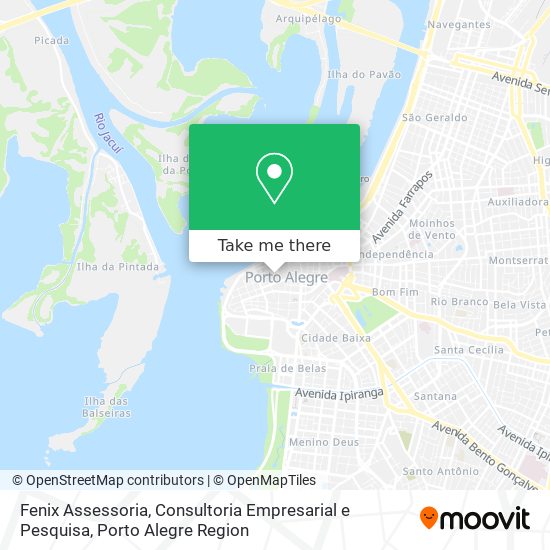 Mapa Fenix Assessoria, Consultoria Empresarial e Pesquisa