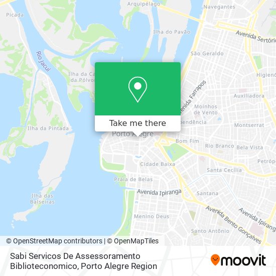 Sabi Servicos De Assessoramento Biblioteconomico map