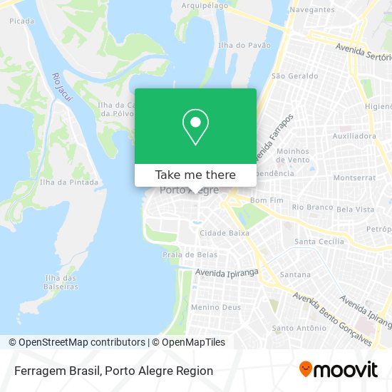 Ferragem Brasil map