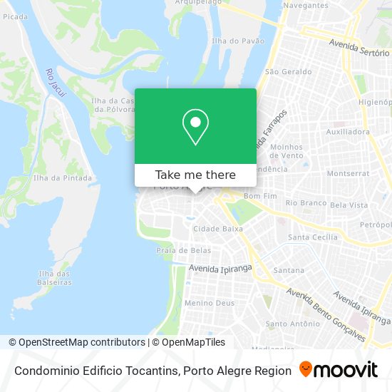 Mapa Condominio Edificio Tocantins