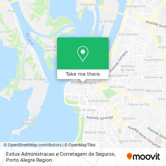 Mapa Exitus Administracao e Corretagem de Seguros