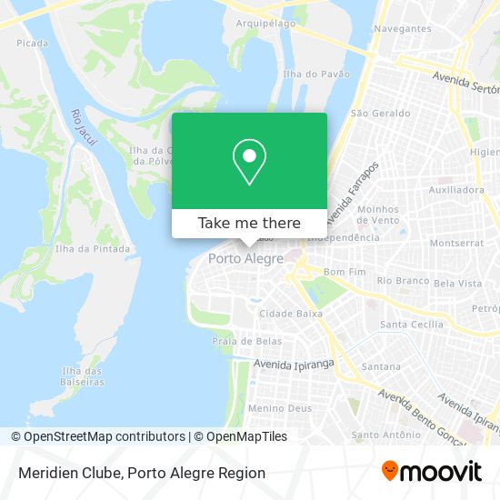 Meridien Clube map