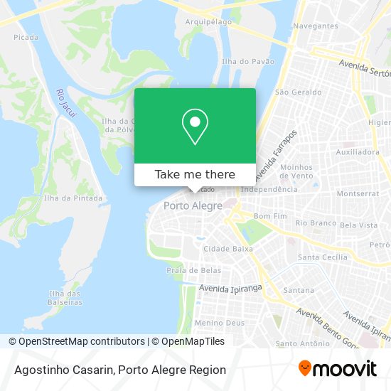 Mapa Agostinho Casarin