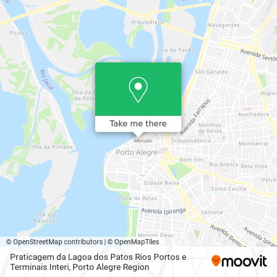 Praticagem da Lagoa dos Patos Rios Portos e Terminais Interi map