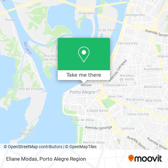 Eliane Modas map