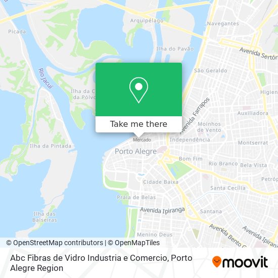 Abc Fibras de Vidro Industria e Comercio map