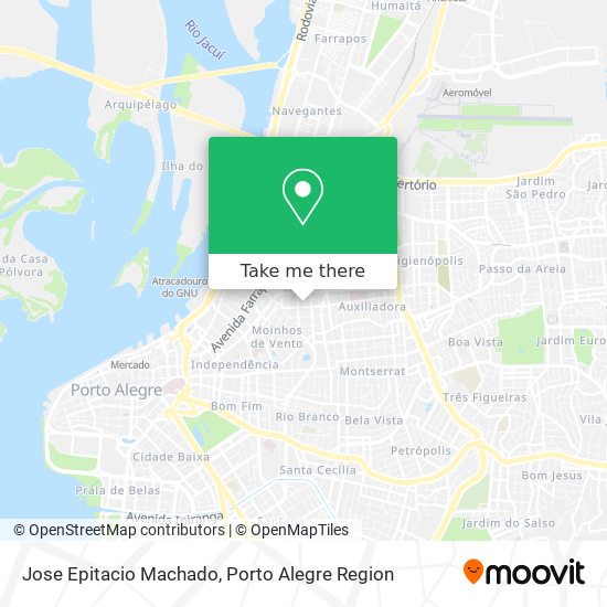 Jose Epitacio Machado map