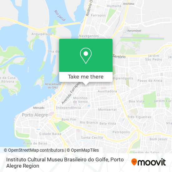 Instituto Cultural Museu Brasileiro do Golfe map