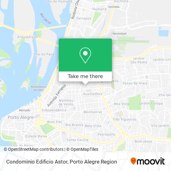 Condominio Edificio Astor map