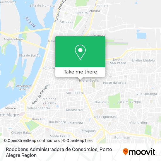 Rodobens Administradora de Consórcios map