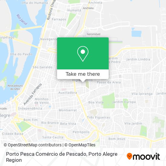 Porto Pesca Comércio de Pescado map