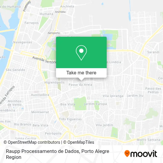 Raupp Processamento de Dados map