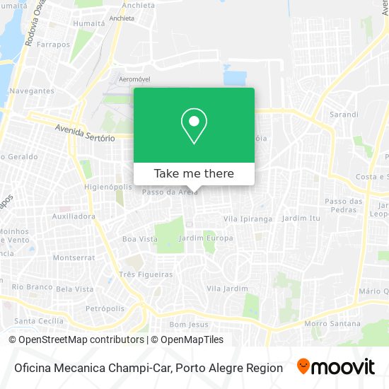 Oficina Mecanica Champi-Car map