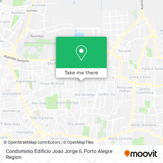 Mapa Condominio Edificio Joao Jorge II