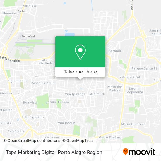 Taps Marketing Digital map