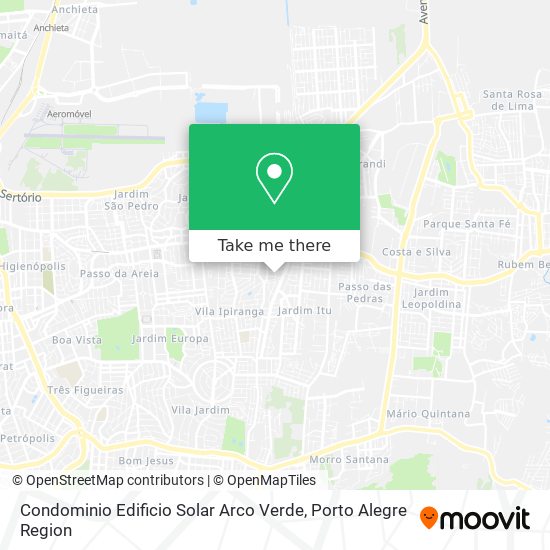 Mapa Condominio Edificio Solar Arco Verde