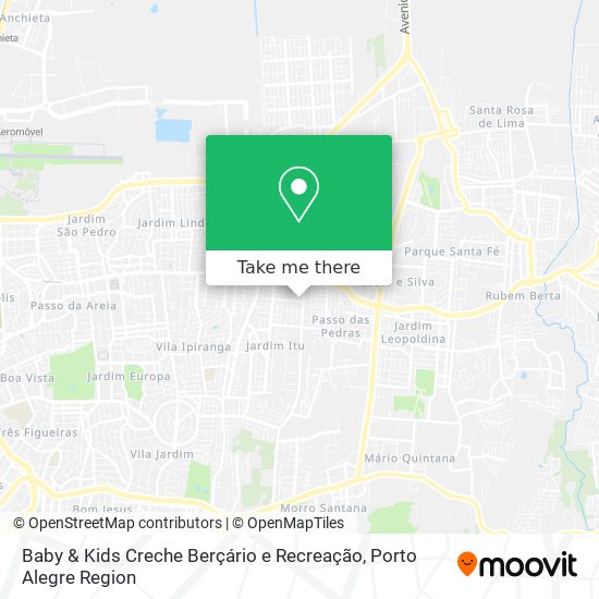 Baby & Kids Creche Berçário e Recreação map