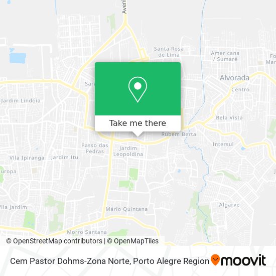 Cem Pastor Dohms-Zona Norte map