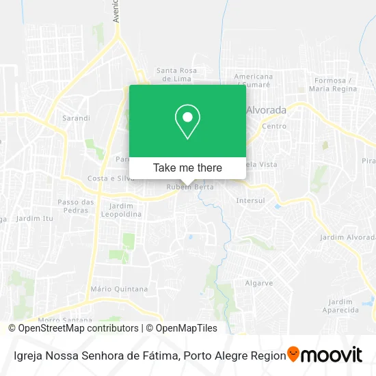 Igreja Nossa Senhora de Fátima map
