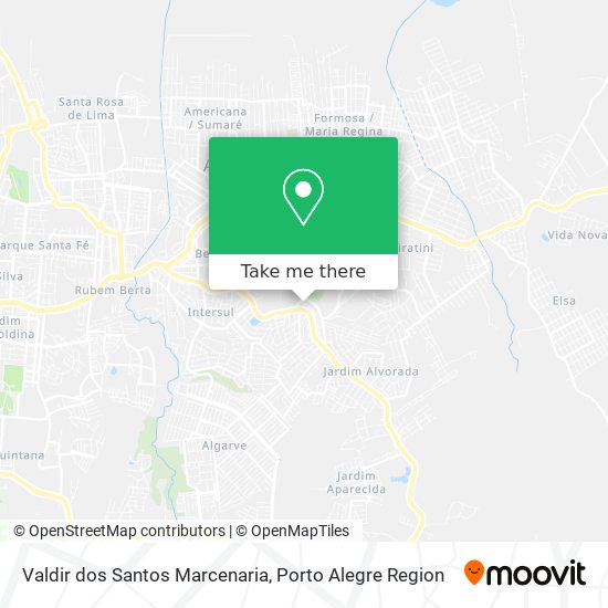 Valdir dos Santos Marcenaria map