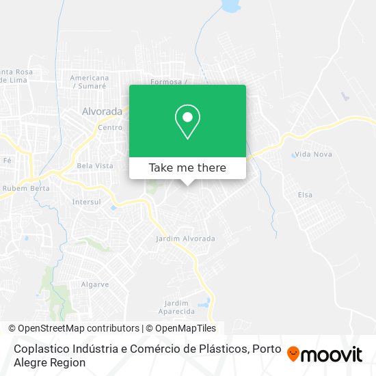 Coplastico Indústria e Comércio de Plásticos map