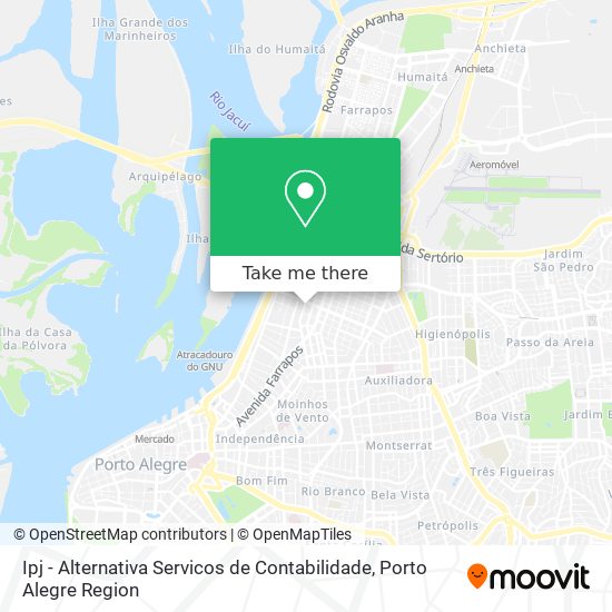 Ipj - Alternativa Servicos de Contabilidade map