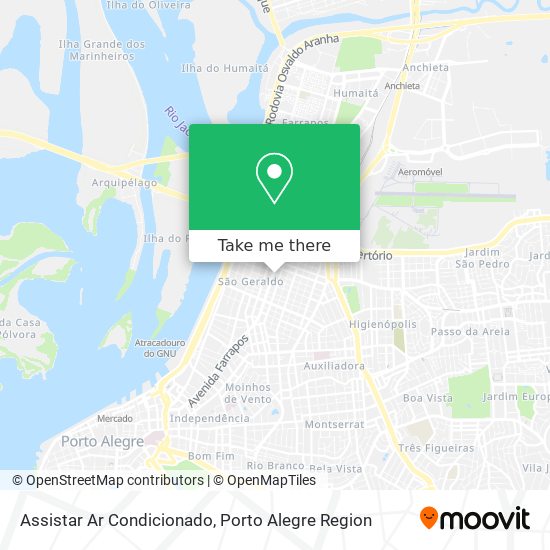 Mapa Assistar Ar Condicionado