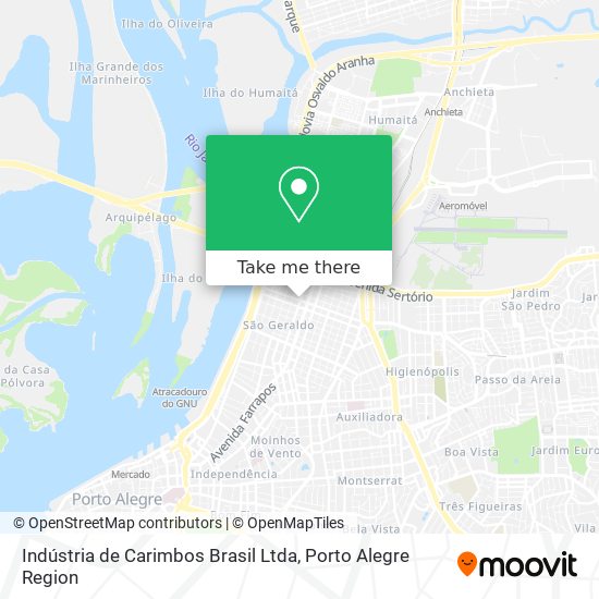 Indústria de Carimbos Brasil Ltda map