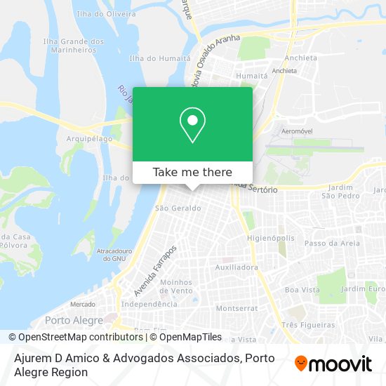 Ajurem D Amico & Advogados Associados map