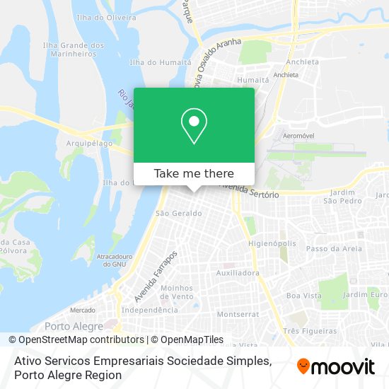 Ativo Servicos Empresariais Sociedade Simples map