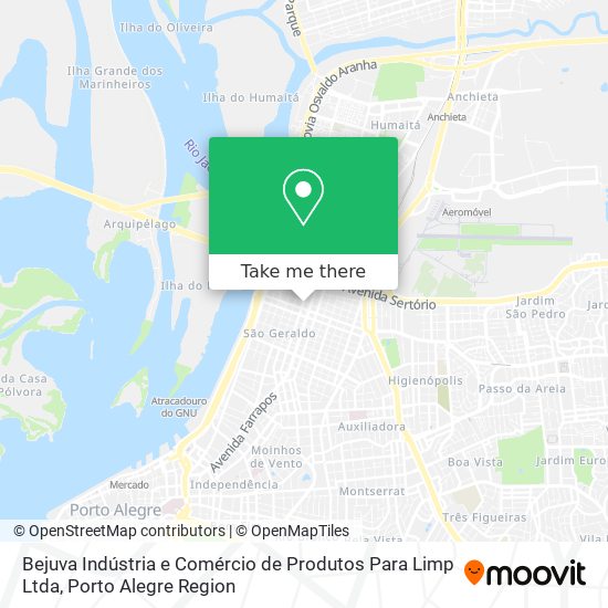 Bejuva Indústria e Comércio de Produtos Para Limp Ltda map