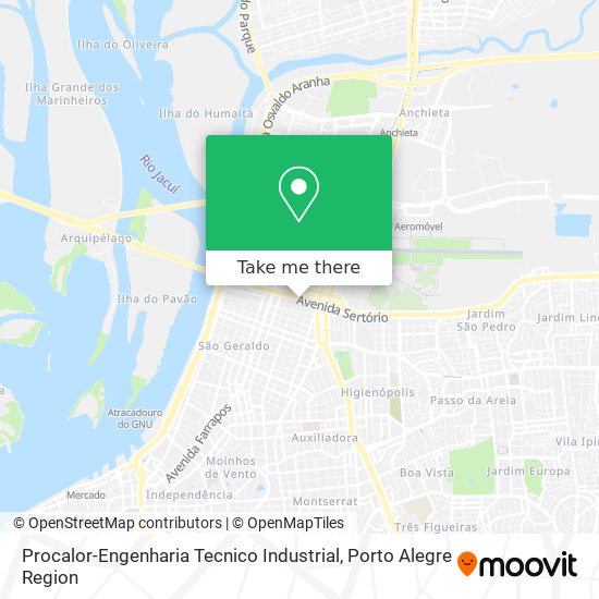 Mapa Procalor-Engenharia Tecnico Industrial